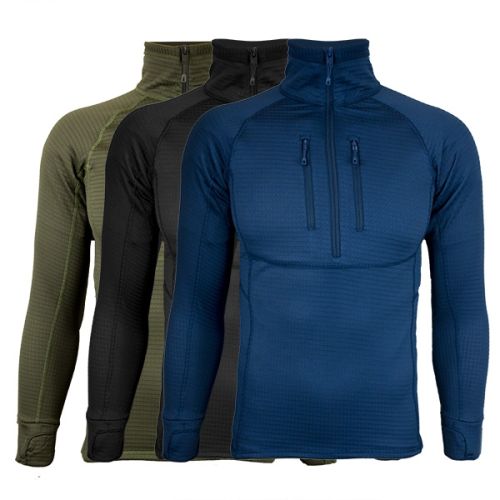 Platatac OTG Half Zip Grid Fleece